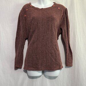 Liz Claiborne Women’s Long Sleeve Knit Top – Size XXL